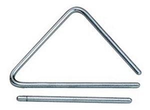 Triangulo Mini Torelli Cromado 15cm - Tl602