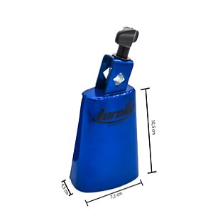 Cowbell Blue 4'' 1/4 Torelli To061