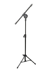 Pedestal Para Microfone Preto Visão Pe2bk