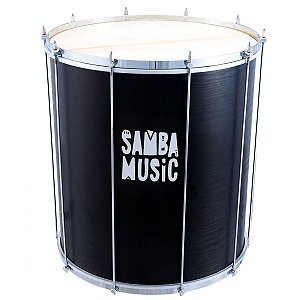 Surdo Phx Samba Music 60x20 Preto 933ma Bkw