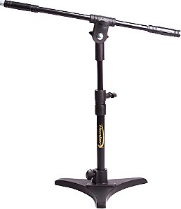 Pedestal Microfone Mini Girafa Pés De Ferro Torelli Tph55