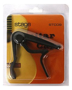 Braçadeira Capo Traste Violão Aço E Guitarra Stage Stc09
