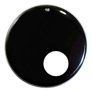 Pele De Bateria 22'' Resposta Preta Encore By Remo En1022es