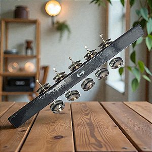 Rocar Chocalho Contemporânea Preto 132cpt