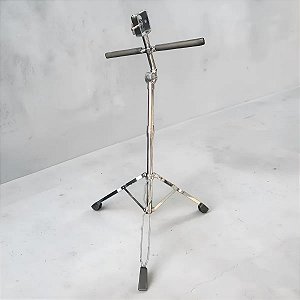 Pedestal Para Bongo Cromado Com Estabilizador Ianni Bds-02