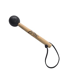 Baqueta Maçaneta Para Bumbo Ponta Bola De Borracha Spanking