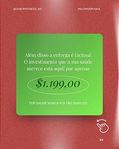 Promoção Seca Barriga (04 ref/dia)