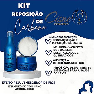 KIT CARBONO CLIENTE 300ML CISNE COSMETICS