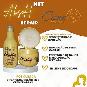 KIT ABSOLUT REPAIR CLIENTE CISNE COSMETICS