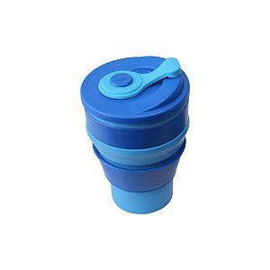 Copo de Silicone Retrátil 400ml - Kathavento