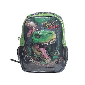 Mochila Escolar Infantil 16" T-Rex Attack TX3463J Clio