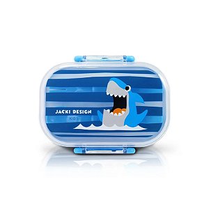 Pote para Lanche de 2 Andares Infantil 400ml Pimpolhos Jacki Design Azul - AGD23872