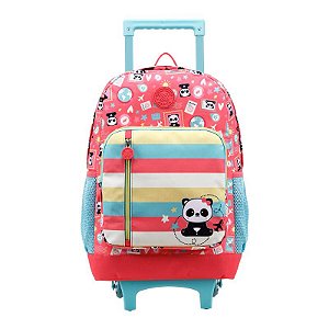 Mochila de Rodinhas 16 Xeryus College Panda - 12260
