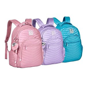 Mochila Crinkle Metalizado Matelassê Rebecca Bonbon RB24050