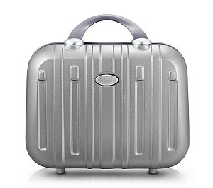 Frasqueira de Viagem Contempo Prata Jacki Design - AHZ18667