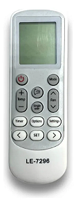 Controle Remoto Ar Condicionado Samsung / LE-7296