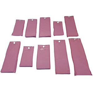 Kit Com 10 Capas Para Controle Remoto Reforçada Rosa