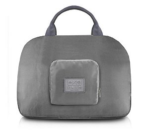 Bolsa de Viagem Dobrável Jacki Design - ARH18689  Cor:Cinza