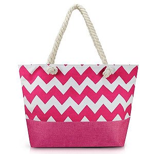 Bolsa de Praia Jacki Design - AFM19759 Cor:Pink + BRINDE (Capa Protetora Prova D'água)