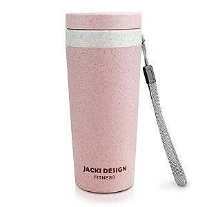 Copo com Tampa 300ml (Lifestyle) Jacki Design - AXD19775 Cor:Rosa