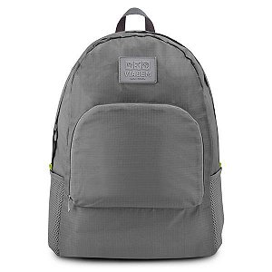 Mochila Dobrável Viagem Jacki Design - ARH18757 Cor:Cinza