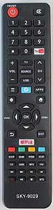 Controle Remoto LCD Semp Toshiba Netflix/youtube  SKY-9029