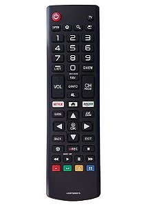Controle Remoto TV LCD/ LED/ SMART  Netflix e Amazon LG - AKB75095315/ LE-7045 / SKY-8035