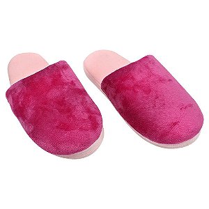 Chinelo de Quarto Feminino Nice Rosa P 33/35 Zona Criativa - 10071276