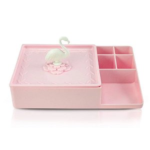 Organizador Multiuso Flamingo Jacki Design - AHX20907 Rosa