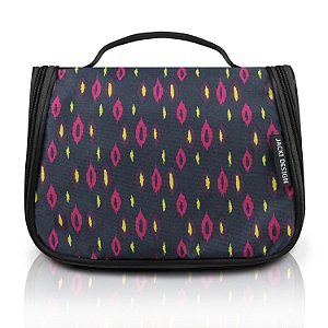 Necessaire de Viagem City Preto Gota Jacki Design - AHL17566