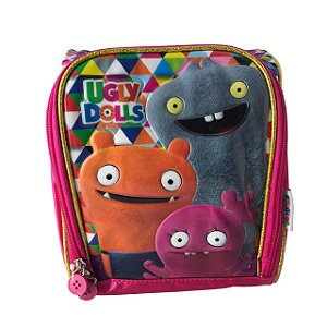 Lancheira Infantil Escolar CLIO Ugly Dolls Rosa UG23001L