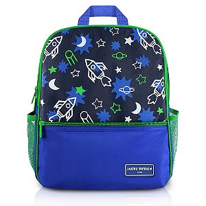 Mochila Escolar Sapeka Jacki Design Foguete - AHL17517