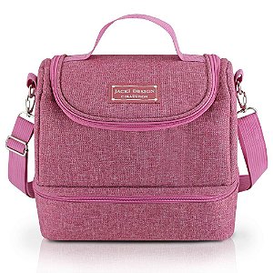 Bolsa Térmica com 2 Compartimentos Concept Rosa Jacki Design - AHL20931