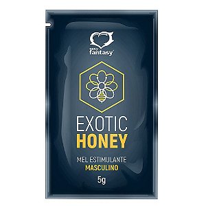 Exotic Honey Mel Estimulante Masculino Em Sachê 5g Sexy Fantasy
