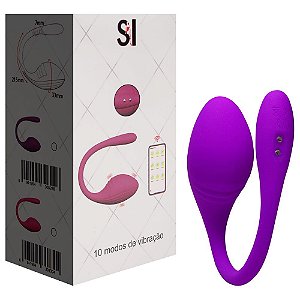 Vibrador Bullet Liu Via Aplicativo Sexy Import