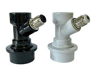 Conector Ball Lock Rosca (liquido e gás)