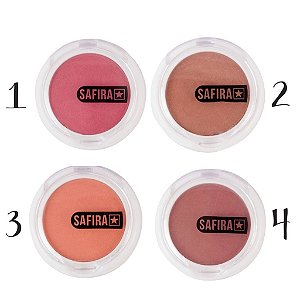 Blush em Pó Compacto Safira