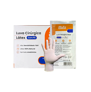 Luva Cirúrgica Estéril Medix