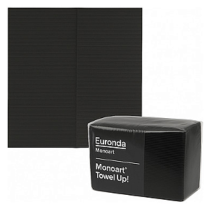 Babador Odontológico Preto Towel Up Monoart Euronda 50 uni