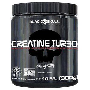 Creatina Turbo 300g Saborizada black skull