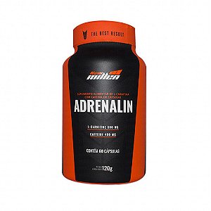 New Millen Adrenalin 60 Cps Cafeína L-carnitina Seca Barriga