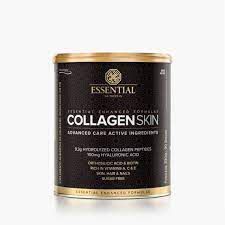 Suplemento em pó Essential Nutrition Collagen Skin colágeno em lata de 330g