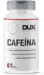 Cafeína 200mg 90 Caps - Dux Nutrition - Envio Rápido