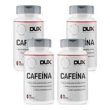 Combo 04x Cafeína - Pote 90 Cápsulas Dux Nutrition