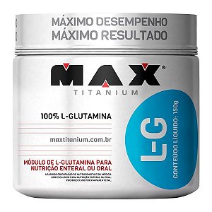 Glutamina 150g - Max Titanium