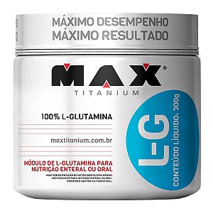 Glutamina 300g - Max Titanium