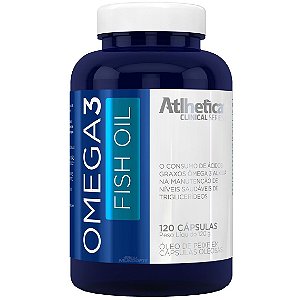 Omega 3 1000mg 120 Cápsulas - Atlhetica Clinical Series