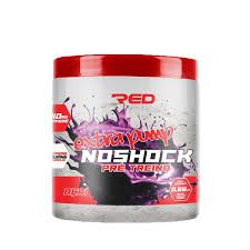 No Shock Pré treino 300g c/ 1000mg Taurina - Red Series