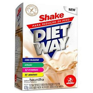 Shake p/ redução de peso Diet Way 420g - Midway 