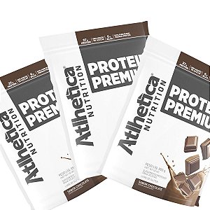 Kit c/ 3 Proteinas Premium 850g cada / Total 2.550kg - Atlhetica Nutrition